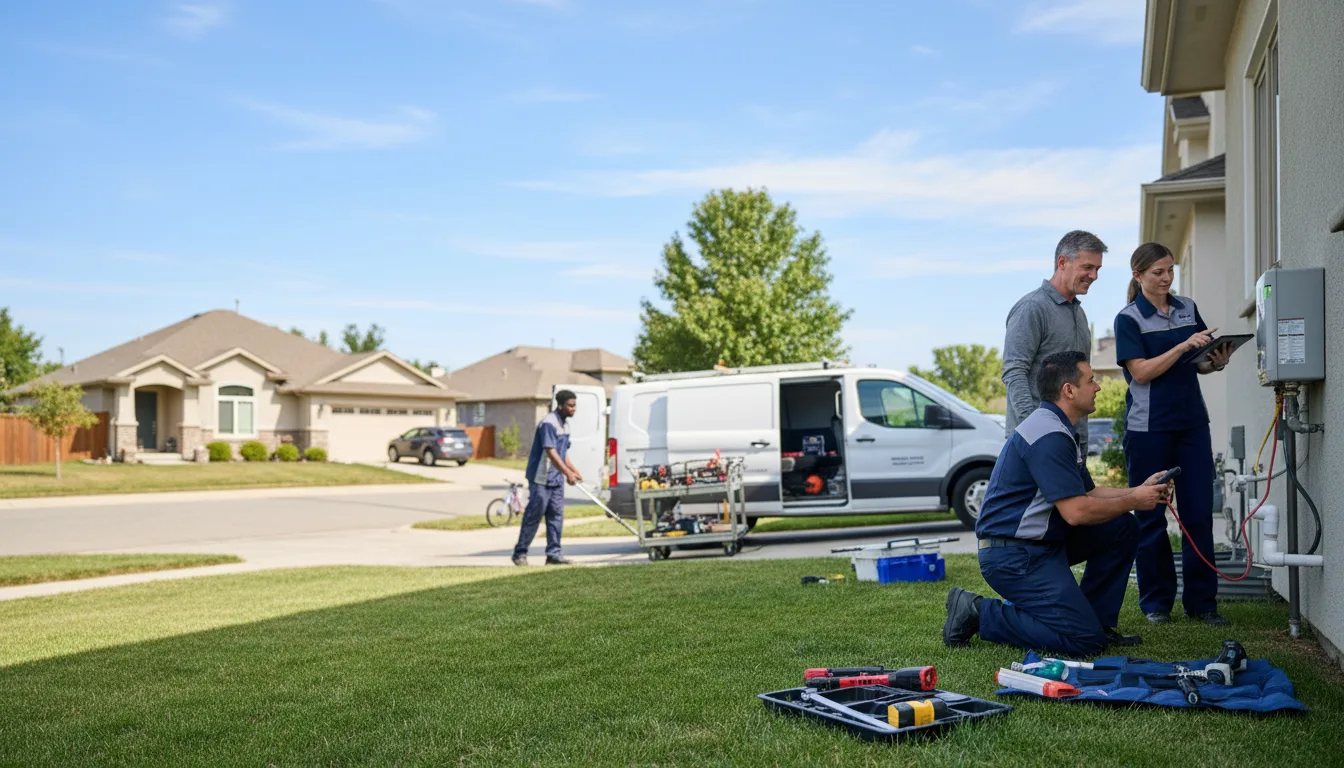 Tankless water heater service in Dellroy, OH
